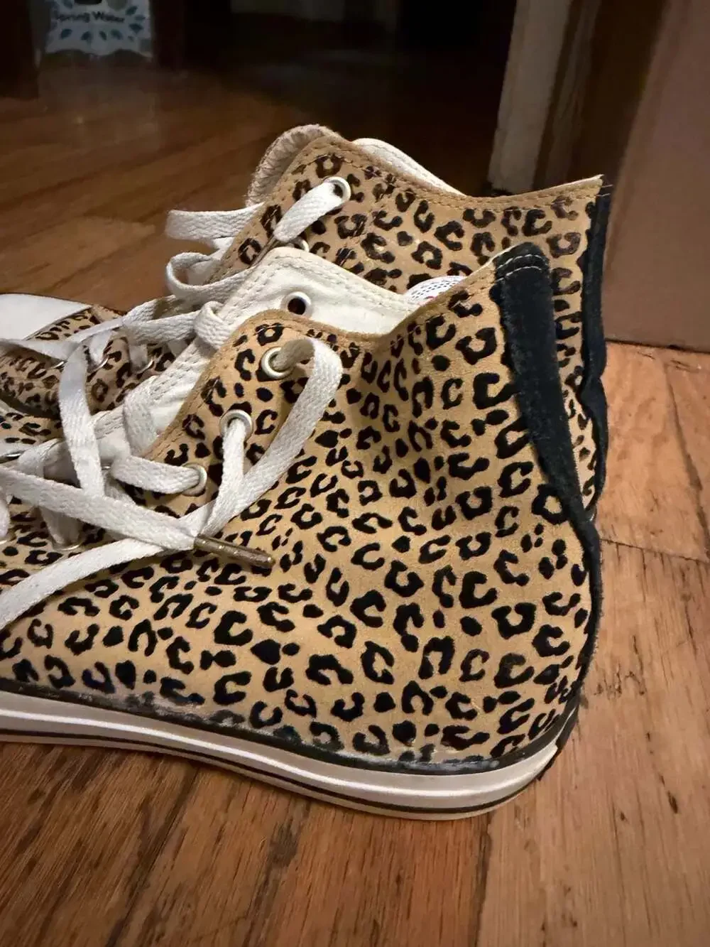 Converse Chuck Taylor All Star High Top Leopard Print Sneakers